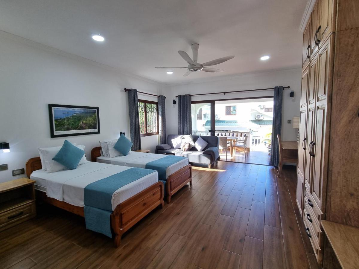 Drake Seaside Studio Apartments Bel Ombre Luaran gambar